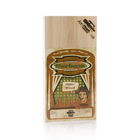 Grill BBQ - Wood Planks grillbrædder, elletræ (Alder), 15x30x1,1cm, 3 stk.