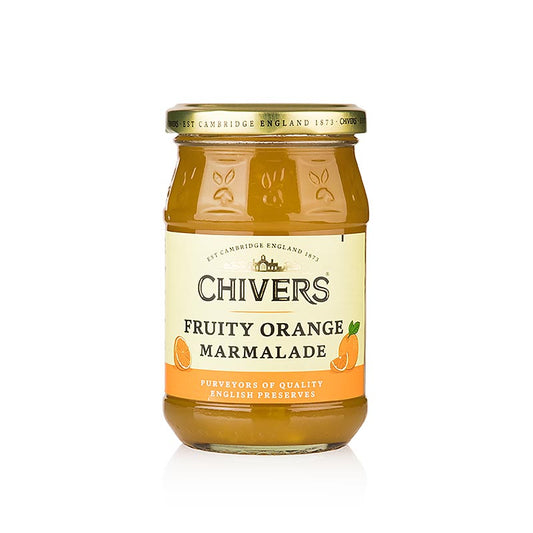 Chivers - Appelsinmarmelade - med grofthakket appelsinskal, frugtagtig, 340 g