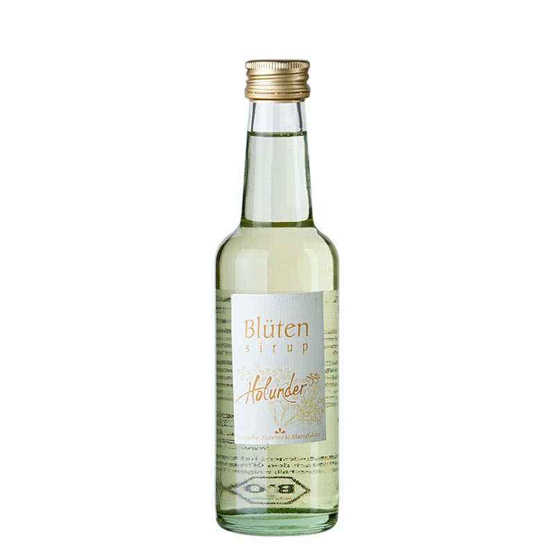 Hyldeblomstsirup, 1:10, økologisk, 250 ml