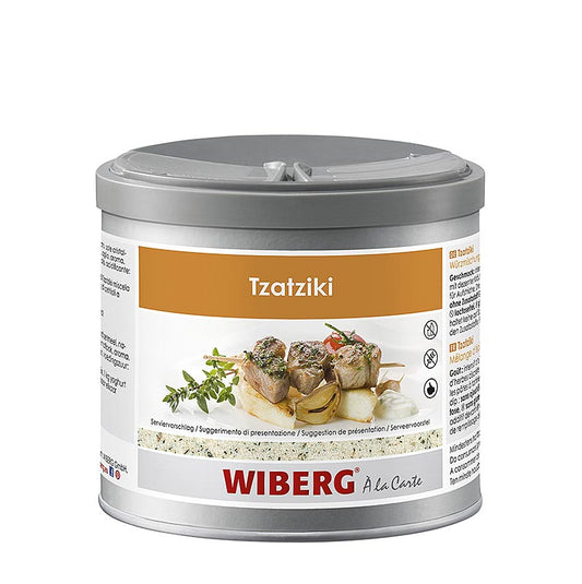 Wiberg Tzatziki, krydderiblanding, til 8 kg, 300 g