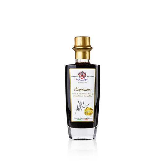 Balsamico Krydderi "Saporoso Reserve", 8 år, eg & akacie, Malpighian, 100 ml