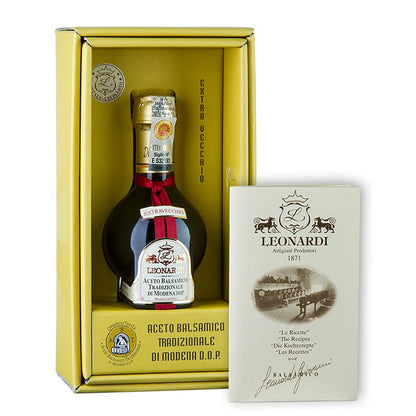 Aceto Balsamico Tradizionale di Modena DOP/PDO, Extravecchio, 25 år, Leonardi, 100 ml