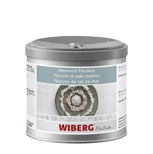 Wiberg havsaltflager, soltørrede, 350 g