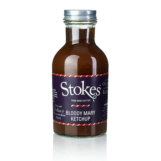 Stokes Bloody Mary Tomatketchup, velsmagende, 256 ml