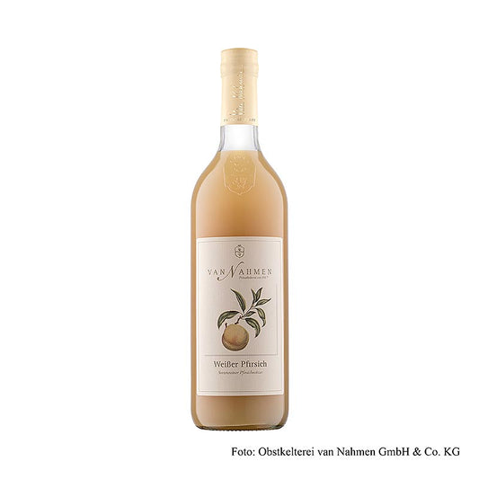 van Nahmen - Hvid ferskennektar 50 % direkte juice, 750 ml