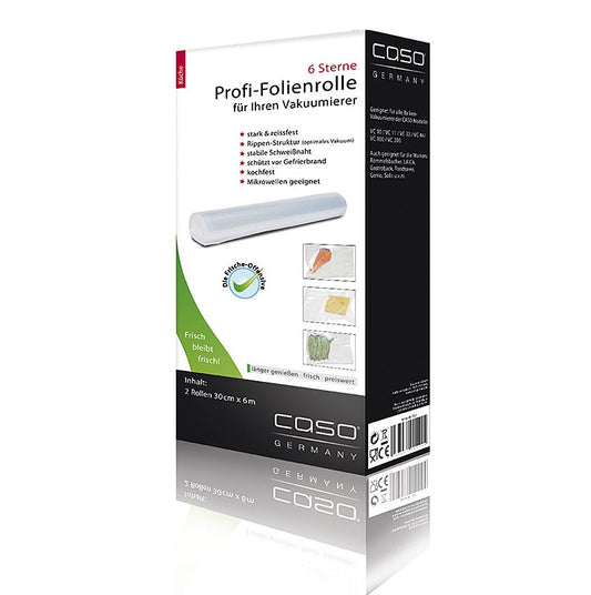 Filmruller, 30x600cm, til FastVac, 2 stk.