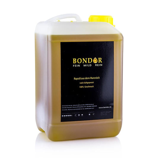 Bondor rapsolie, koldpresset, vegansk, 3 liter