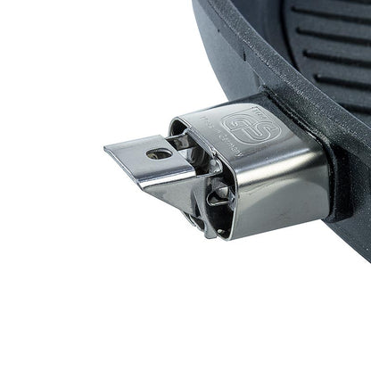 AMT Gastroguss, fiskepande med grillbund og fedtrende, induktion, 35x24 cm, 1 stk.