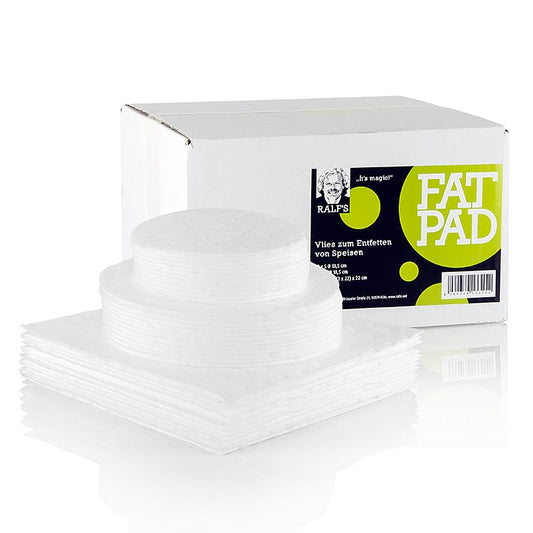 Ralfs FatPad-pakke (12 x S, 12 x M, 4 x XXL), 28 stk.
