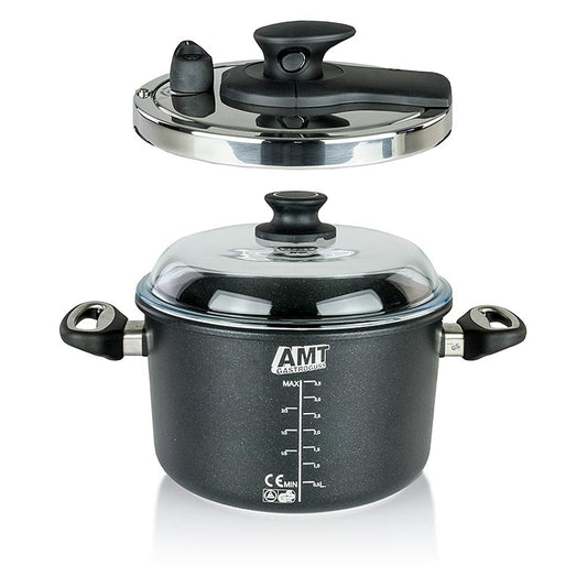 AMT Gastroguss, trykkoger med låg, ø 24cm, 1 stk.