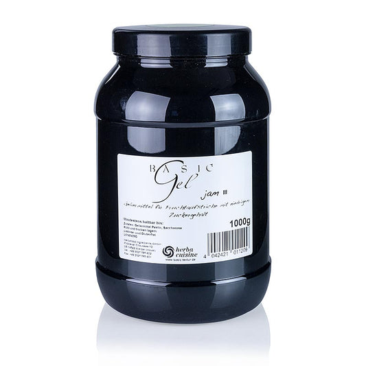 Basic Gel - til marmelade 3, grøn, vegansk, Herbacuisine, 1 kg