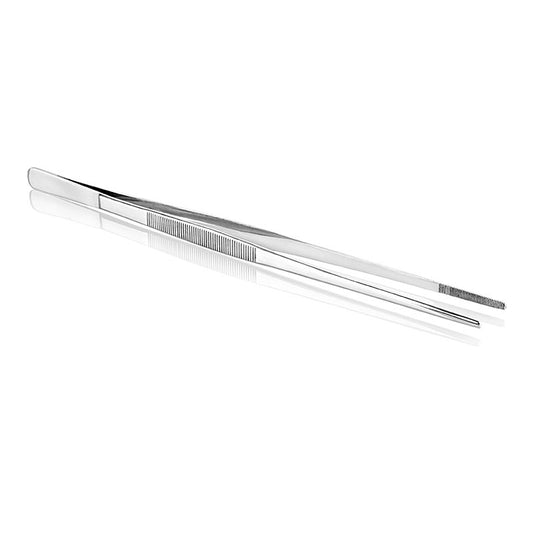 Pincet i rustfrit stål, lige, 30,5 cm, 1 stk.