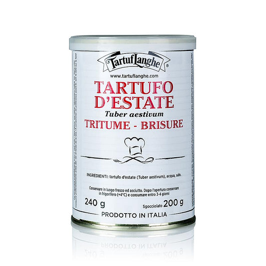 TARTUFLANGHE sommertrøffel brisures, dåse, 200 g