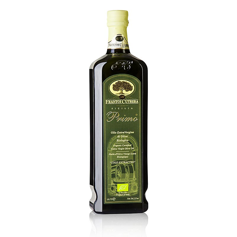 Ekstra jomfru olivenolie, Frantoi Cutrera Primo, Sicilien, BIO, 750 ml