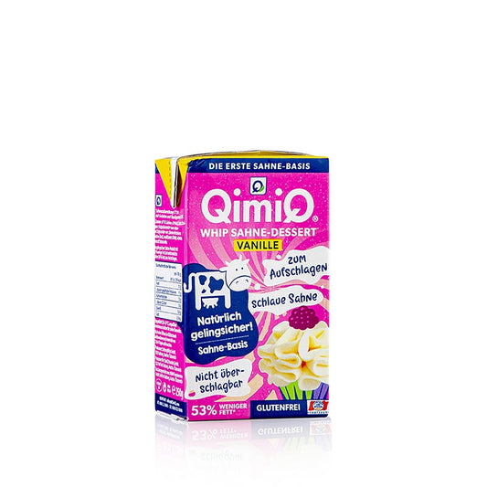 QimiQ Whip Vanilla, koldflødedessert, 17% fedt, 250 g