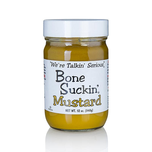 Bone Suckin' Mustard Regular (mild), BBQ-sennep, Ford's Food, 325 ml