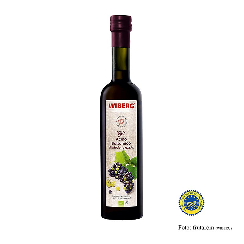 Wiberg Aceto Balsamico di Modena BGB, 6% syre, BIO, 500 ml