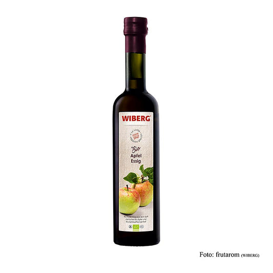 Æbleeddike naturligt uklar, Wiberg, 5 % syre, økologisk, 500 ml