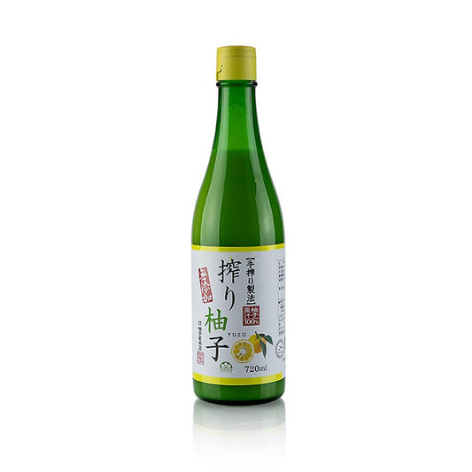 Yuzu-juice, frisk, 100% yuzu, Japan, 720 ml