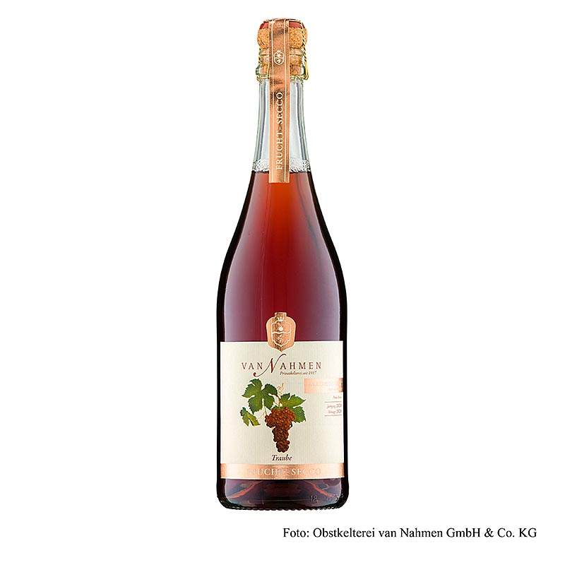 Van Nahmen Grape Fruit Secco, alkoholfri, økologisk, 750 ml
