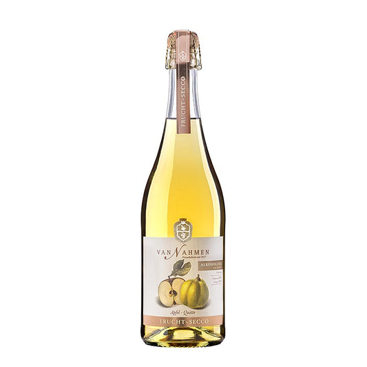 Van Nahmen Apple-Quince Fruit Secco, alkoholfri, økologisk, 750 ml