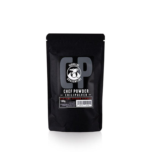 Scovilla Dragonfire XCP chilipulver, 80.000 Scoville, 100 g