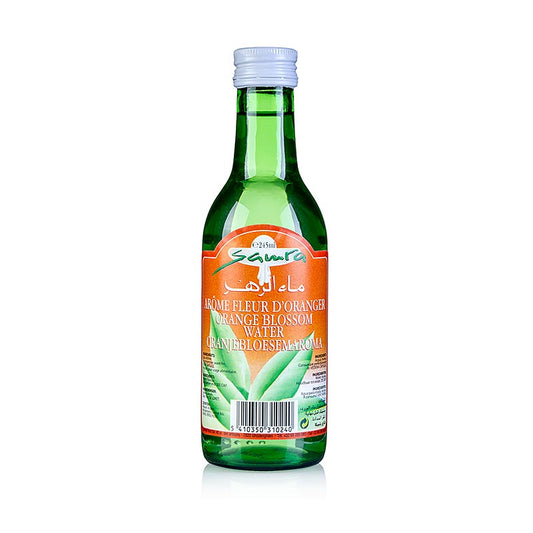 Appelsinblomstvand, aromatiseret, 245 ml