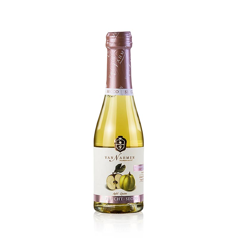 Van Nahmen Apple-Quince Fruit Secco, alkoholfri, økologisk, 200 ml