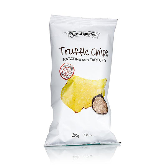 TARTUFLANGHE trøffelchips, kartoffelchips med sommertrøffel (tuber aestivum), 100 g