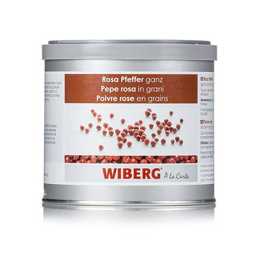 Wiberg rosa peber, hel, tørret, 160 g