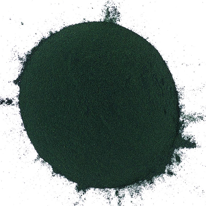 Spirulina platensis (blågrøn alge), formalet, 500 g