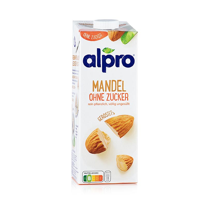 Mandeldrik, usødet, alpro, 1 liter