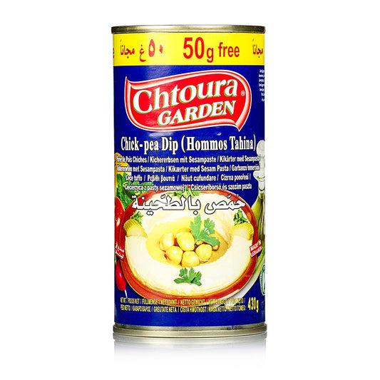 Hummus Tahini - Kikærtepuré med sesamfrø, Chotura, 380 g