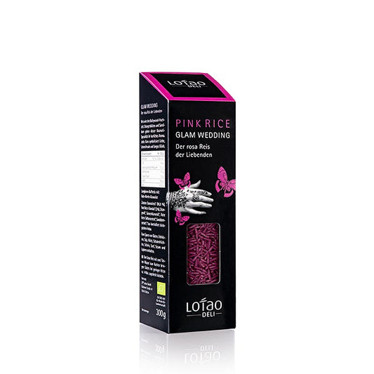 Lotao - Glam of Wedding Pink, pink ris, Indien, økologisk, 300 g