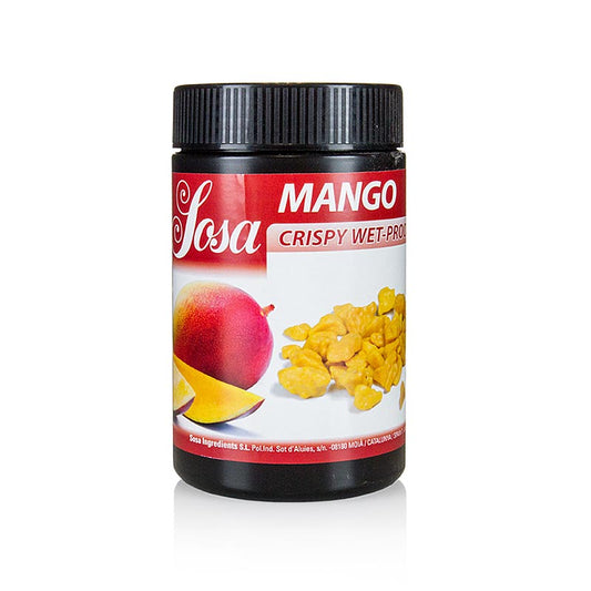 Sosa Crispy - Mango, wet proof, overtrukket med kakaosmør (38782), 400 g