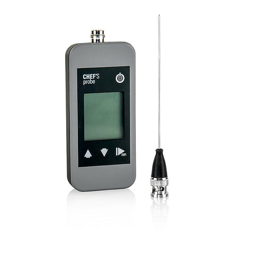 Chef's Probe Thermometer med digitalt display, indstikssonde 1,5 mm, 1 stk.