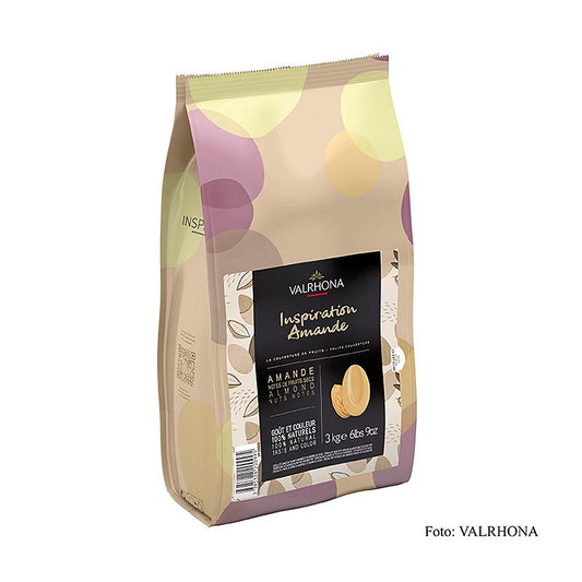 Valrhona Inspiration Amande - hvid, mandelspecialitet med kakaosmør, 3 kg