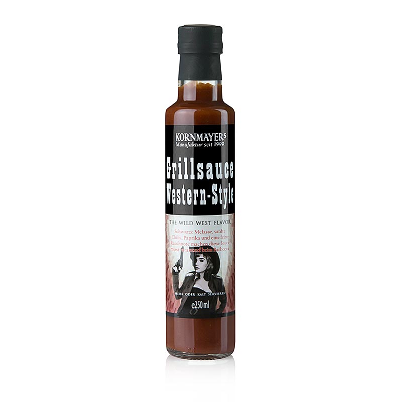 Kornmayer - Western - stil barbecue sovs, 250 ml