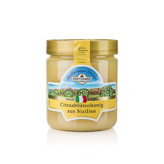 Breitsamer honning "Middelhavssommer", citrusblomster fra Sicilien, 500 g