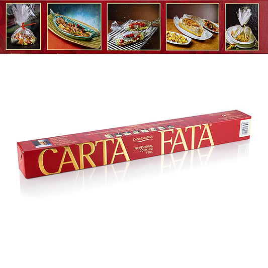 CARTA FATA® Koge- og stegefolie, varmebestandig op til 220 °C, 50 cm x 25 m, 1 stk.