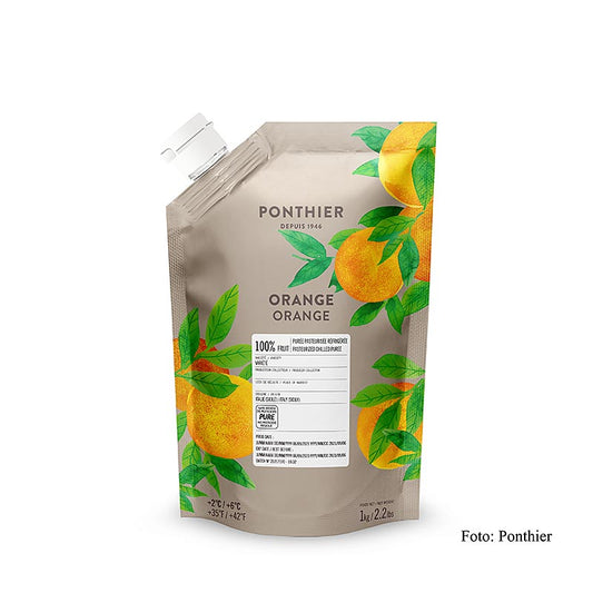 Ponthier appelsinpuré, 100 % frugt, usødet, 1 kg