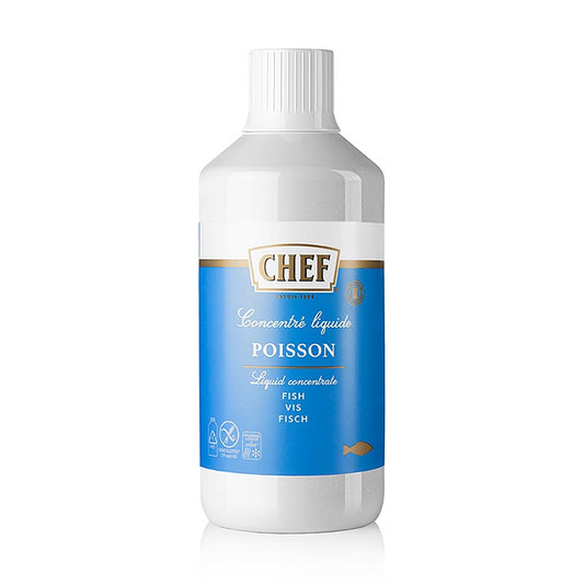 CHEF Premium Koncentrat - Fiskefond, flydende, til ca. 34 liter, 1 l