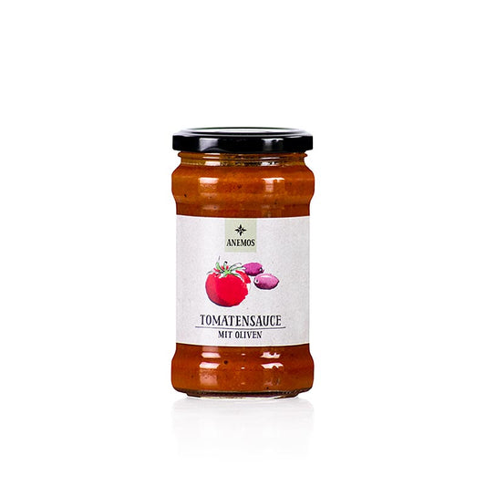 ANEMOS tomat-oliven pastasauce, 280 g