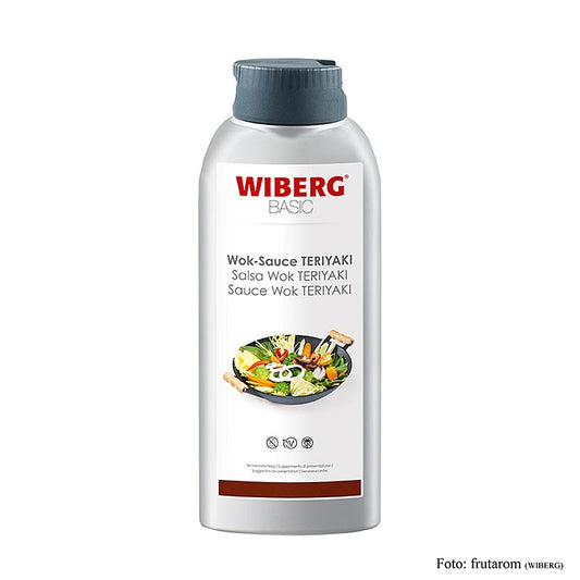 WIBERG BASIC Wok Sauce Teriyaki, klemmeflaske, 652 ml