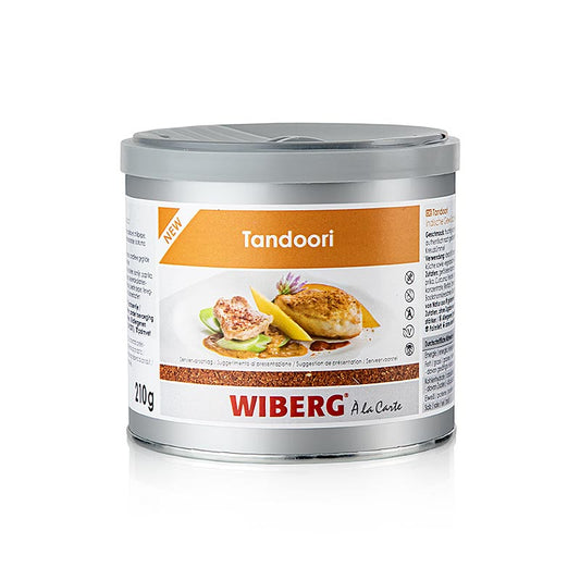 Wiberg Tandoori, krydderiblanding i indisk stil, 210 g