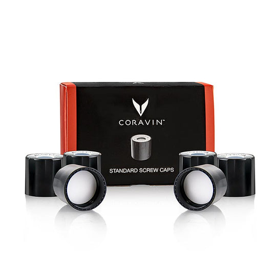 Coravin Wine Access System – skruelåg, 6 stk.