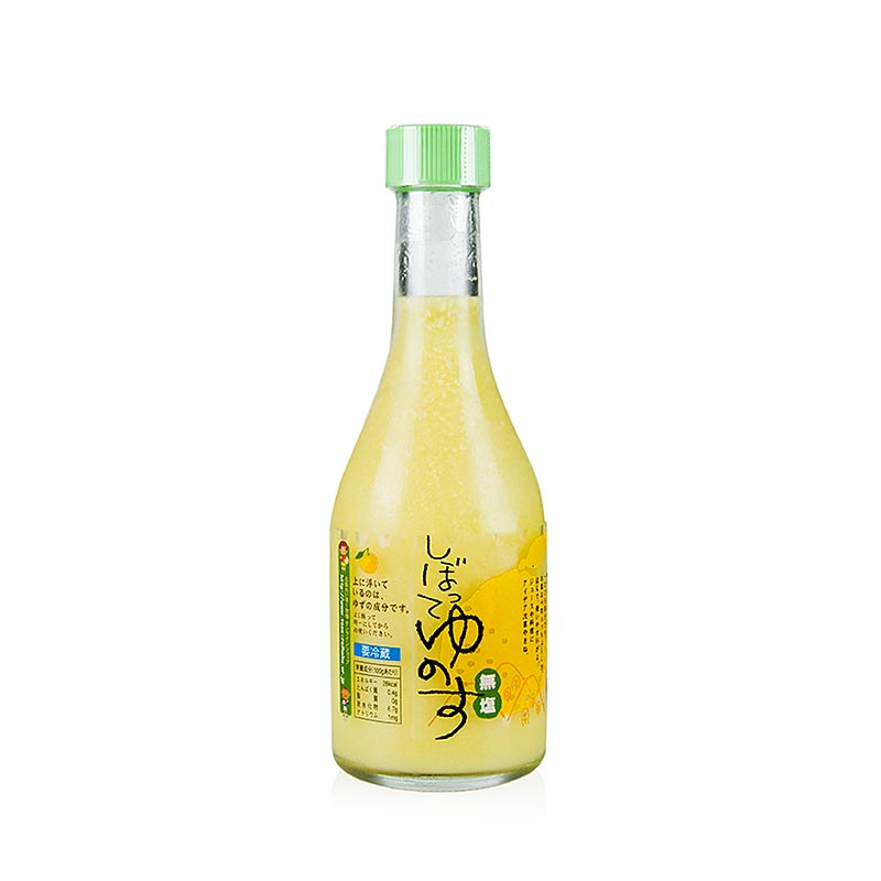 Yuzu-juice "Shibotte", frisk, 100 % citrusfrugtjuice, 300 ml