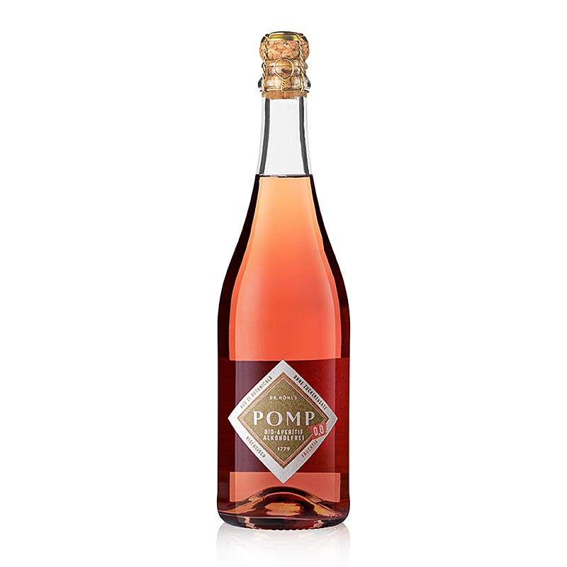 POMP Økologisk Aperitif, 0.0, frugtagtig, uden alkohol, BIO, 750 ml