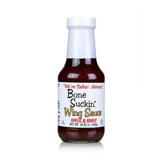 Bone Suckin' Chicken Wing Sauce - Hvidløg-Honning, Ford's Food, 290 ml