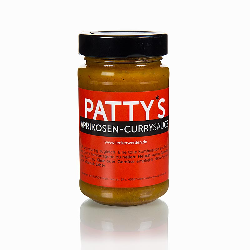 Pattys abrikos-karrysauce, skabt af Patrick Jabs, 225 ml